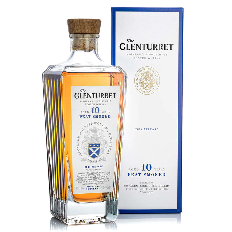 The Glenturret 10 Year Old Peat Smoked Highland Single Malt Whisky image number 0