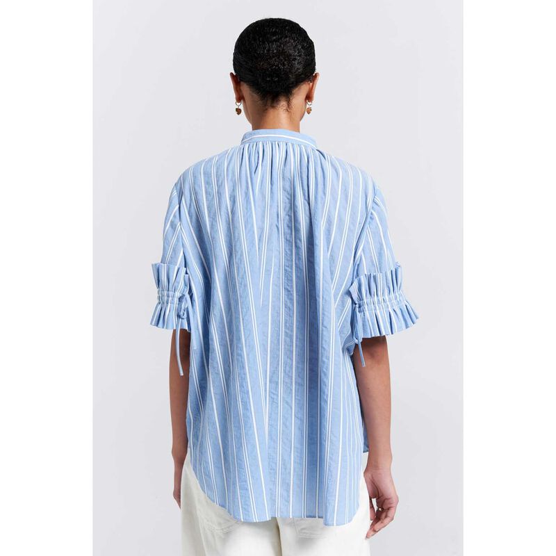 Karen Walker Floret Ruffle Shirt image number 1