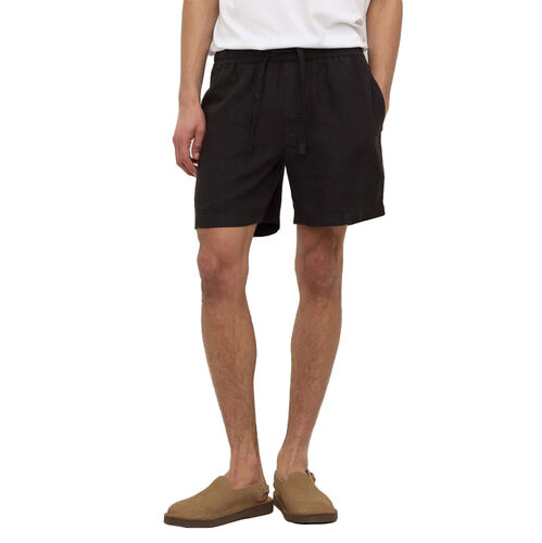 Assembly Label Tide Linen Short Black