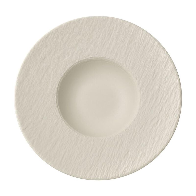 Villeroy & Boch Manufacture Rock Blanc Pasta Plate 28cm image number 0