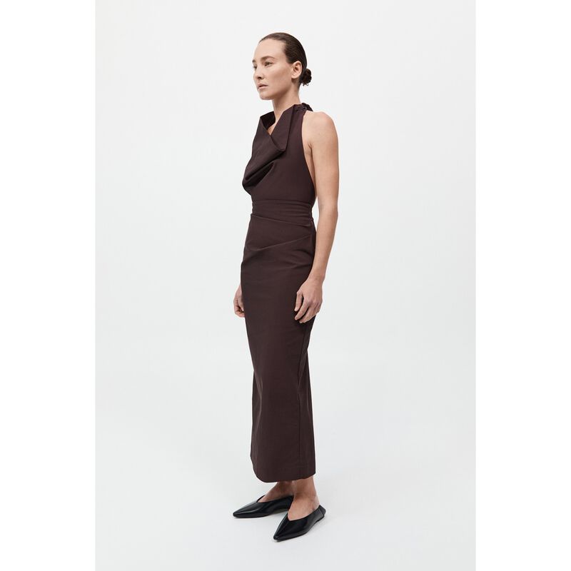 St. Agni Structural Tie Dress image number 3