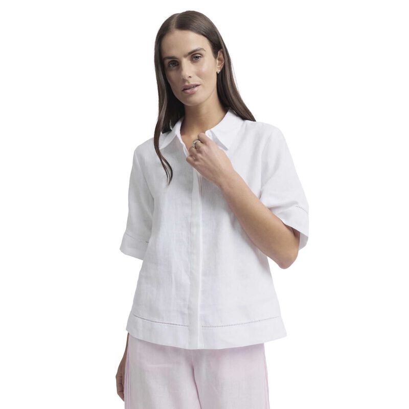 Yarra Trail Tirari Lace Shirt image number 0