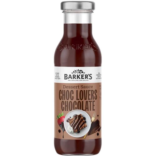 Barker's Choc Lovers Chocolate Dessert Sauce 365g