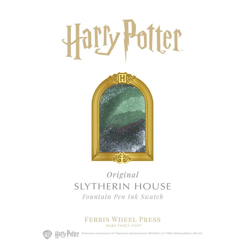 Ferris Wheel Press WB Harry Potter Slytherin House Fountain Pen Ink 38ml image number 2