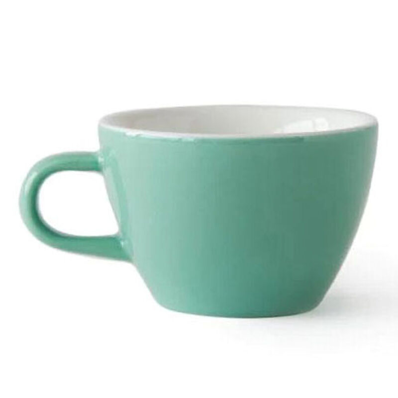 Acme Classic Range Flat White Cup Feijoa Green 150ml image number 0