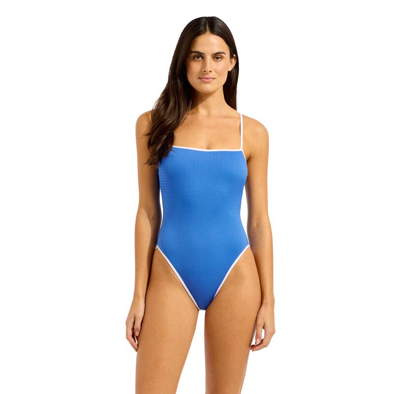 Seafolly Square Neck One Piece image number 0