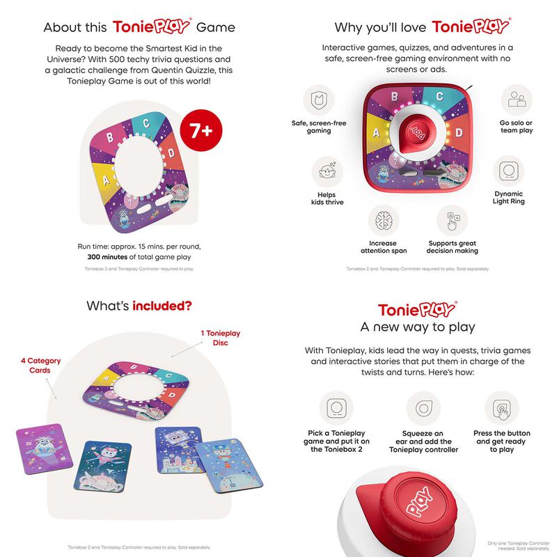 tonies Tonieplay Game - Quizzlys Part 2 image number 2