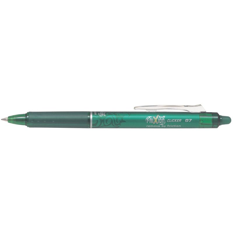 Pilot Frixion Clicker Erasable Fine Green image number 0