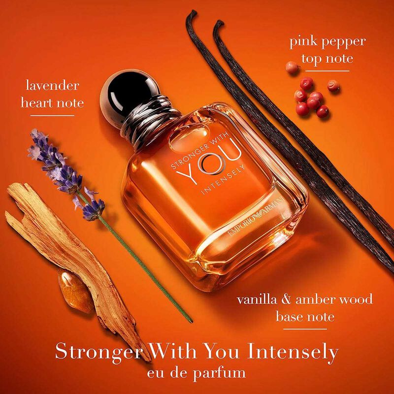 Giorgio Armani Stronger With You Intensely EDP 100ml Set image number 2