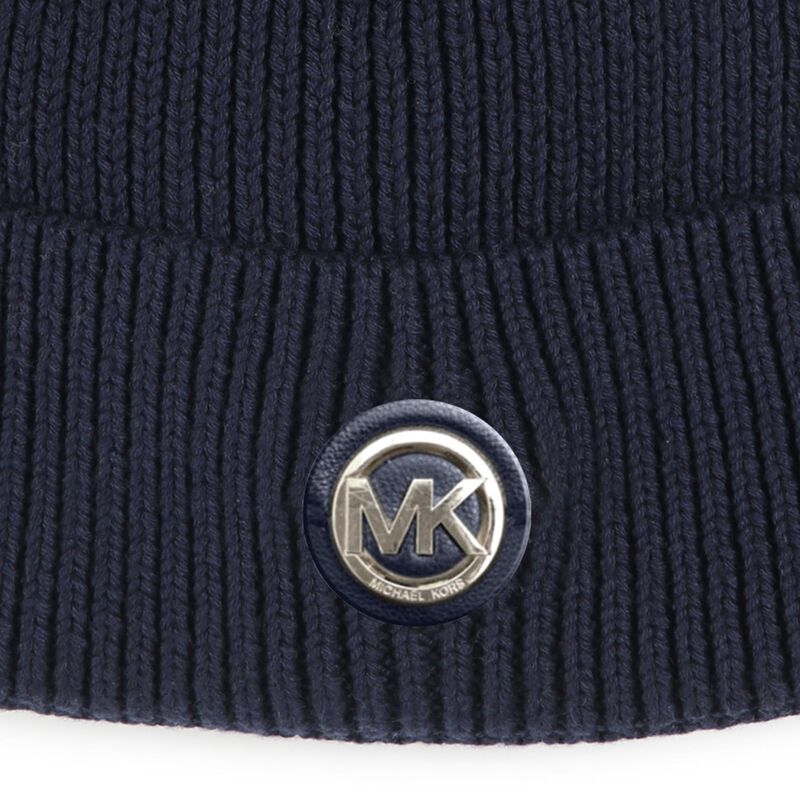Michael Kors Pompom Beanie With Mk Badge T3 - T4 image number 2
