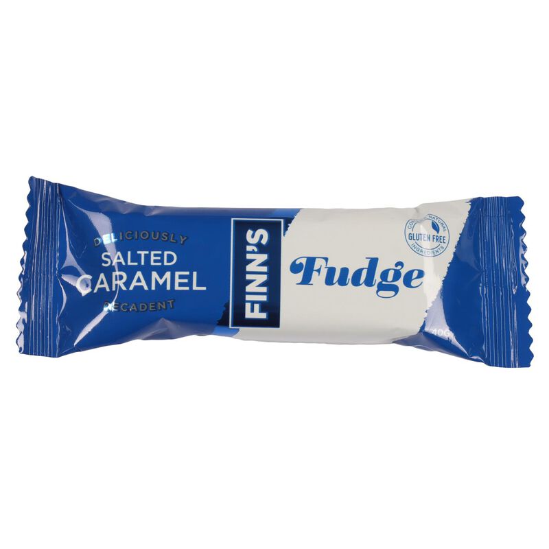 Finns Caramel Sea Salt Fudge Bar 40g image number 0