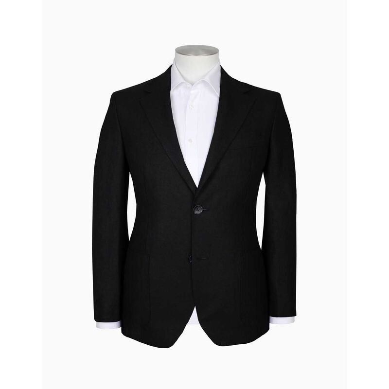 Rembrandt Malta Black Linen Blazer image number 2
