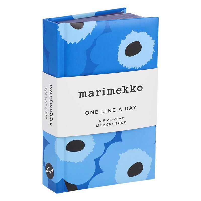 Marimekko One Line A Day Blue Unikko image number 0