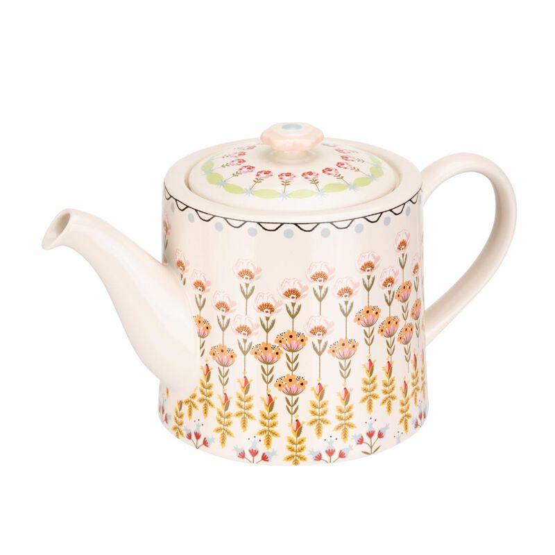 Cath Kidston Painted Table Teapot 1L image number 1