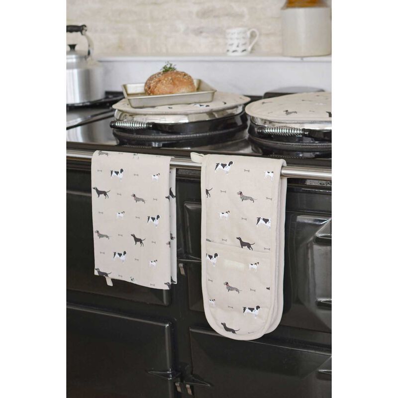 Sophie Allport Tea Towel Woof image number 2