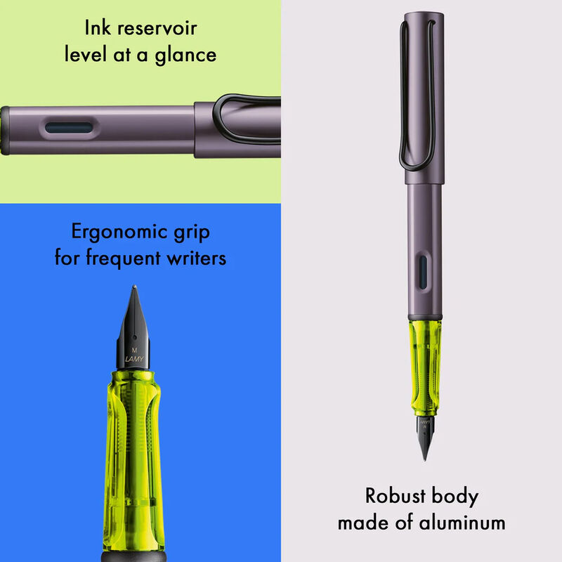 LAMY AL-Star Le Fountain Pen Medium - Aubergine 0A6 image number 3