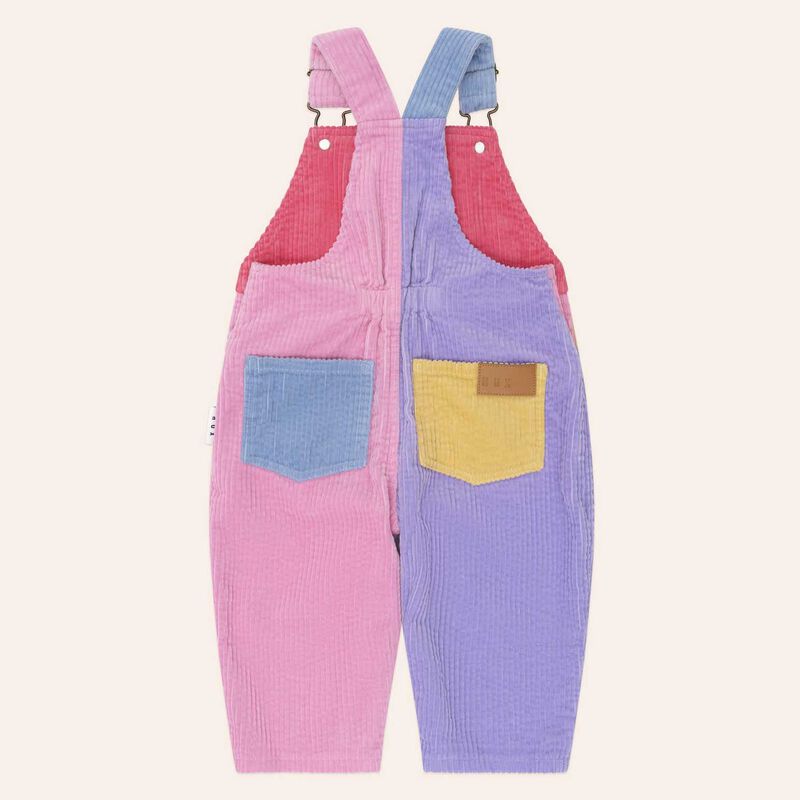 Huxbaby Colour Block Girl Cord Overall 6M-2Y image number 1
