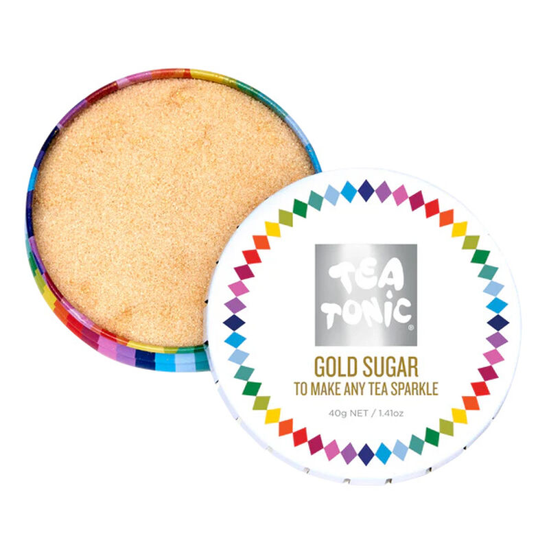 Tea Tonic Gold Sugar Travel Tin 40g image number 1