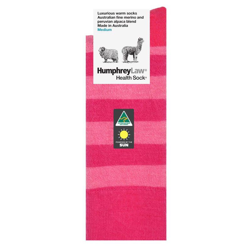 Humphrey Law Alpaca-Wool Stripe Sock - Small image number 2