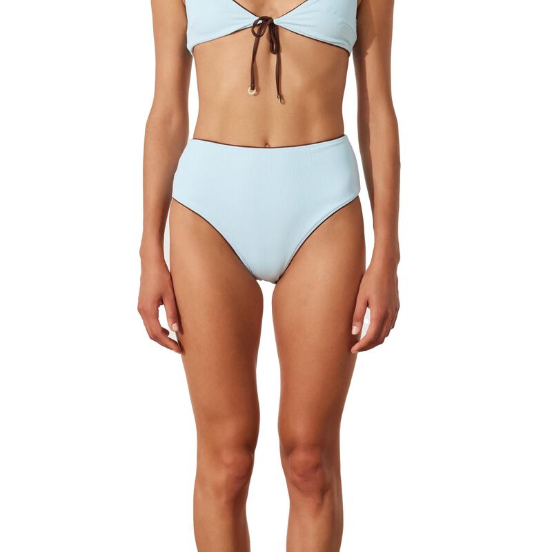 Zulu & Zephyr Sky Rib Waisted Full Brief image number 0
