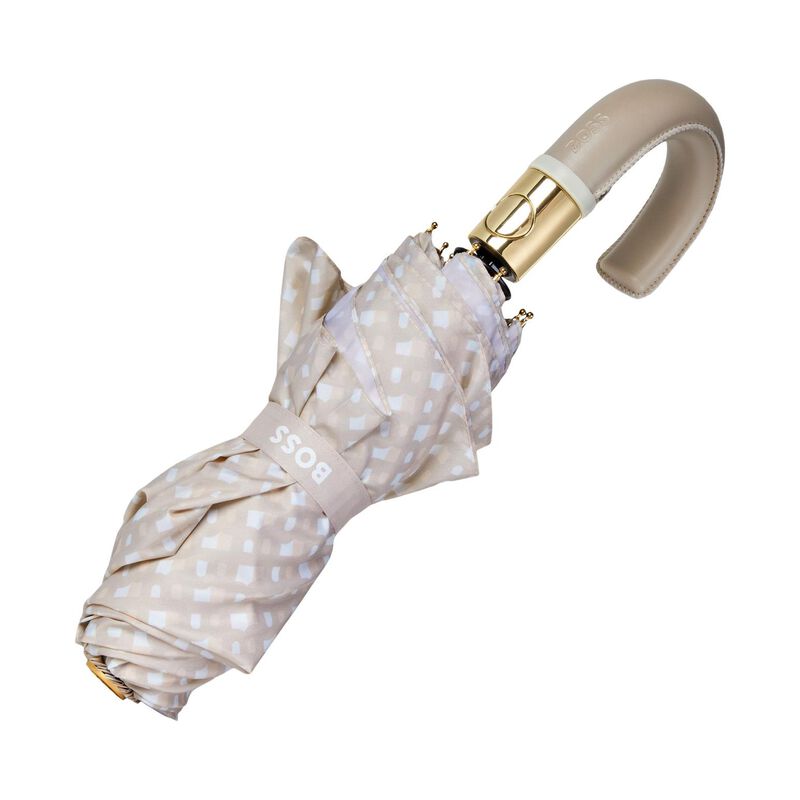 Hugo Boss Pocket Umbrella Monogramme Nude image number 2