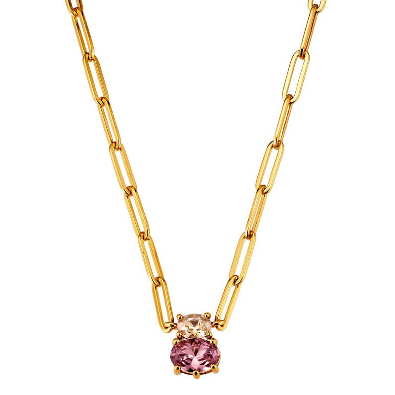 Dyrberg Kern Serafine Sg Rose Sand Necklace image number 0