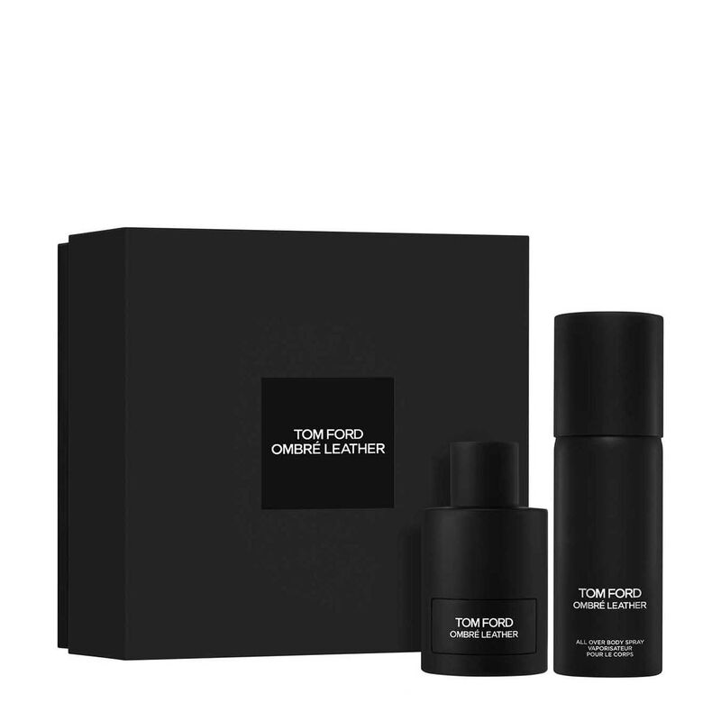 Tom Ford Ombré Leather + All Over Body Spray Christmas Gift Set image number 0
