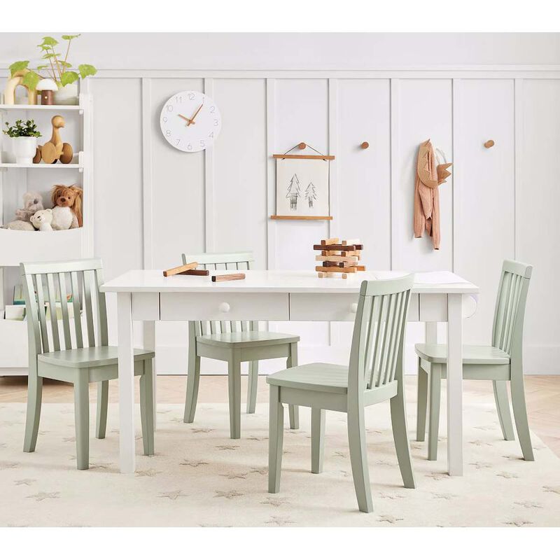 Pottery Barn Kids Carolina Kid Play Chair Sage image number 1