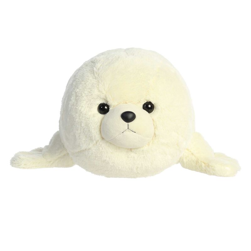 Antics Super Flopsie™ Baby Harp Seal 76cm image number 1