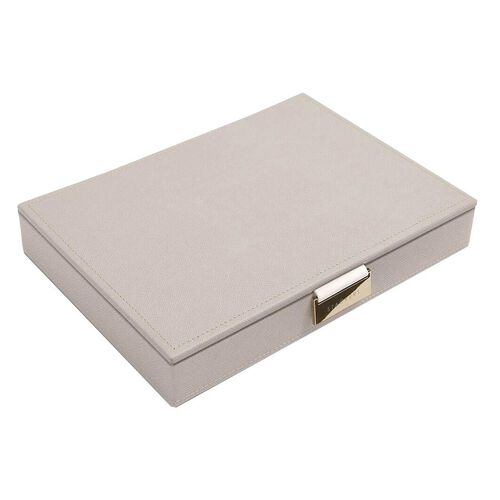 Stackers Classic Lidded Jewellery Box Taupe