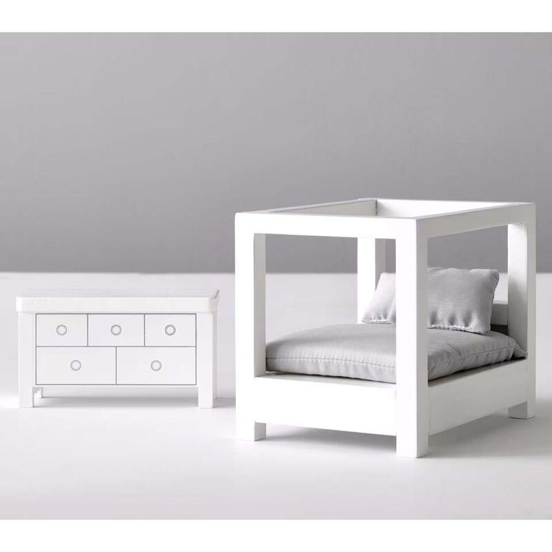 Pottery Barn Kids Dollhouse Accessory Set Bedroom image number 0