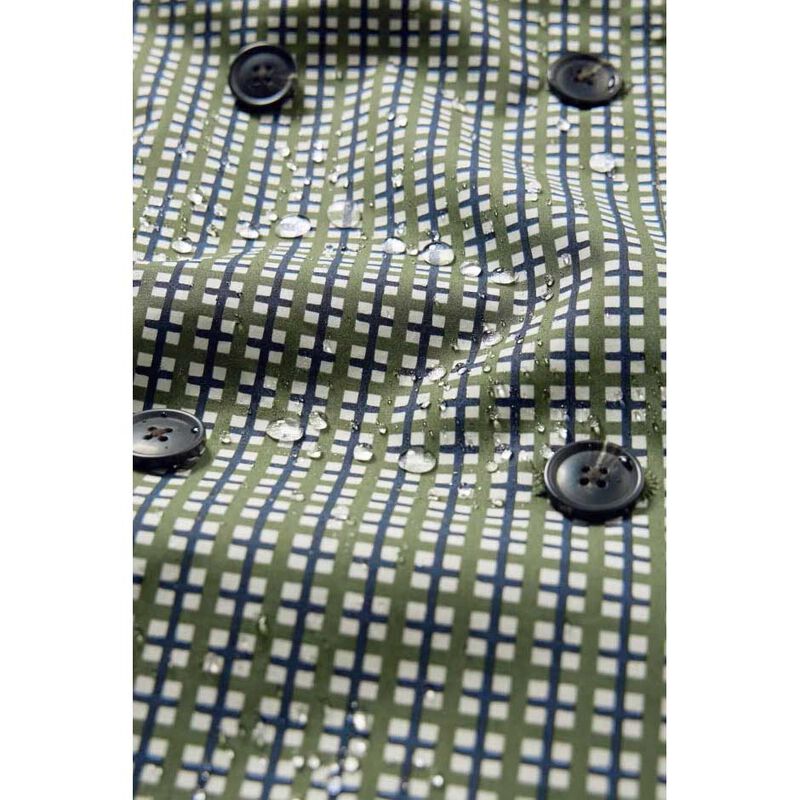 Seasalt Cornwall Penweathers Trench Coat Heath Gingham image number 2