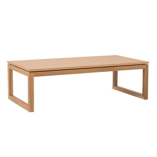 Citt&agrave; Framed Coffee Table Oak 120x60x35.4cmh