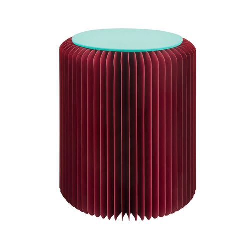 Remember Paper Stool Papillon - Bordeaux
