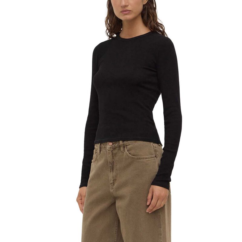 Assembly Label Zali Long Sleeve Tee Black image number 0