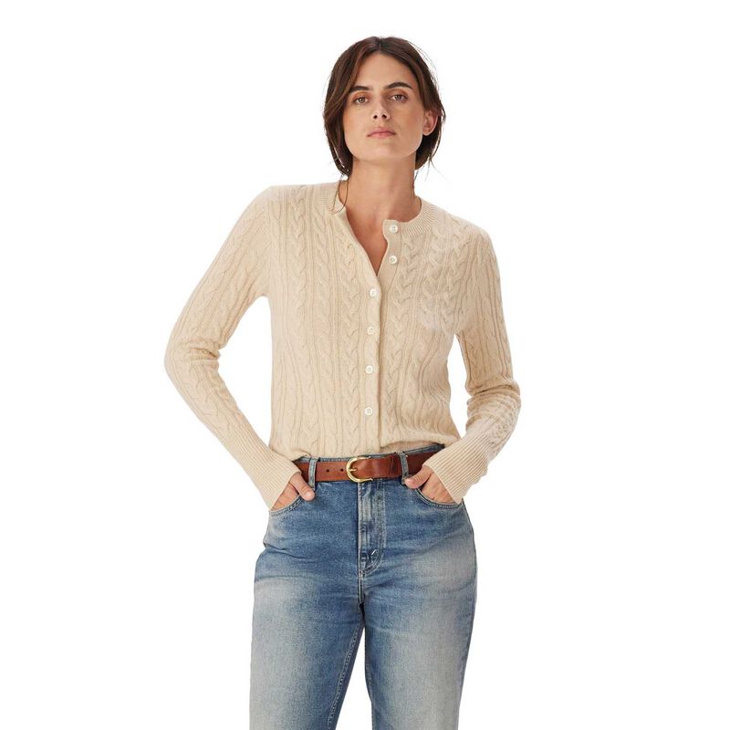 R.M. Williams Seaforth Cable Knit Cardigan image number 0