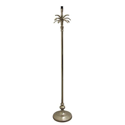 French Country Palm Tree Design Standing Lampbase