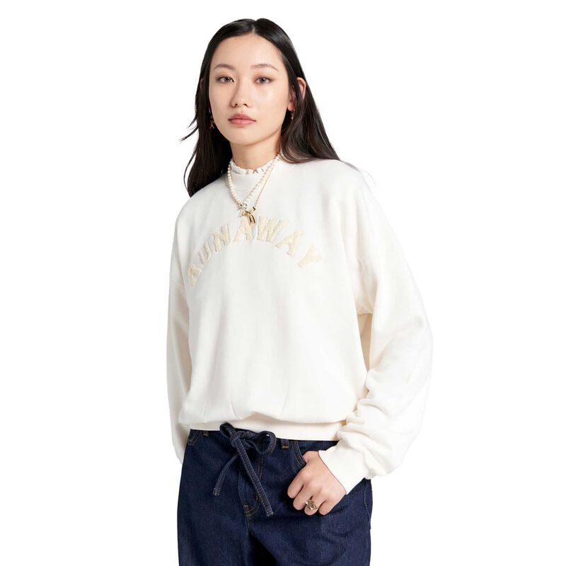Karen Walker Runaway College Organic Cotton Crewneck Sweatshirt image number 0