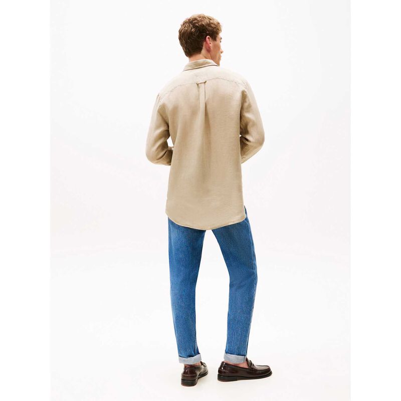 Tommy Hilfiger Regular Fit Pure Linen Shirt image number 1