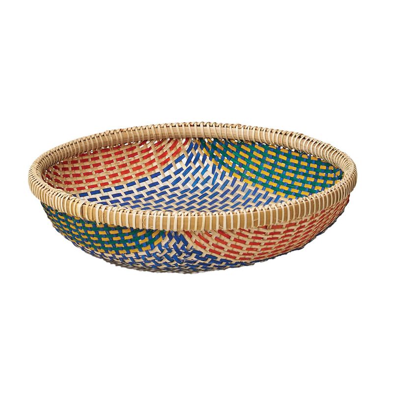 Città Thao Woven Basket Blue/Multi M image number 0