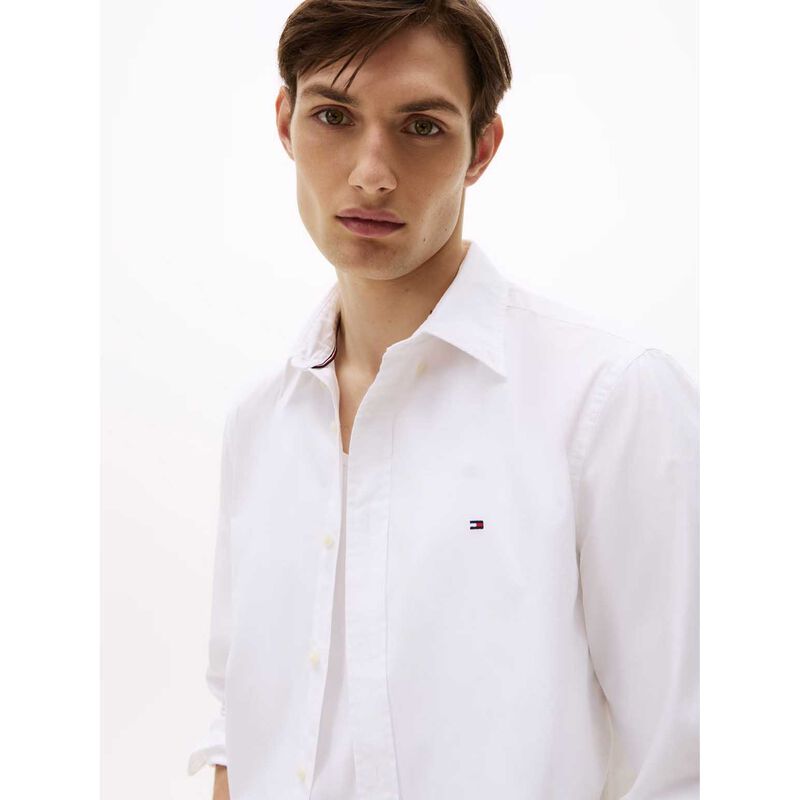 Tommy Hilfiger Flex Poplin Solid Regular Fit Shirt image number 2