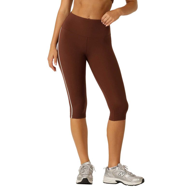 Lorna Jane Limited Edition Lotus 3/4 Capri Leggings image number 0