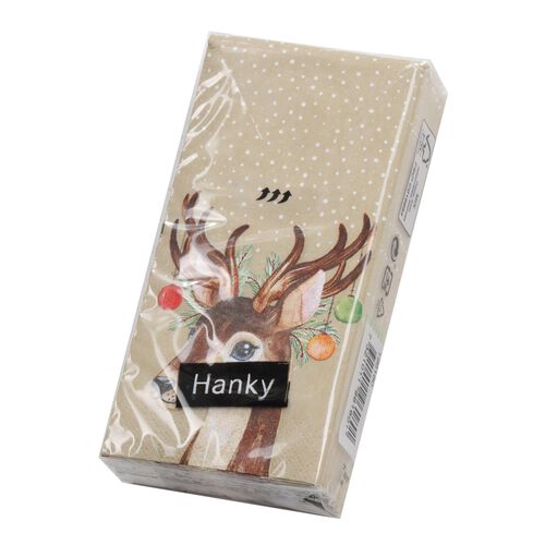 Deer Baubles Christmas Tissues