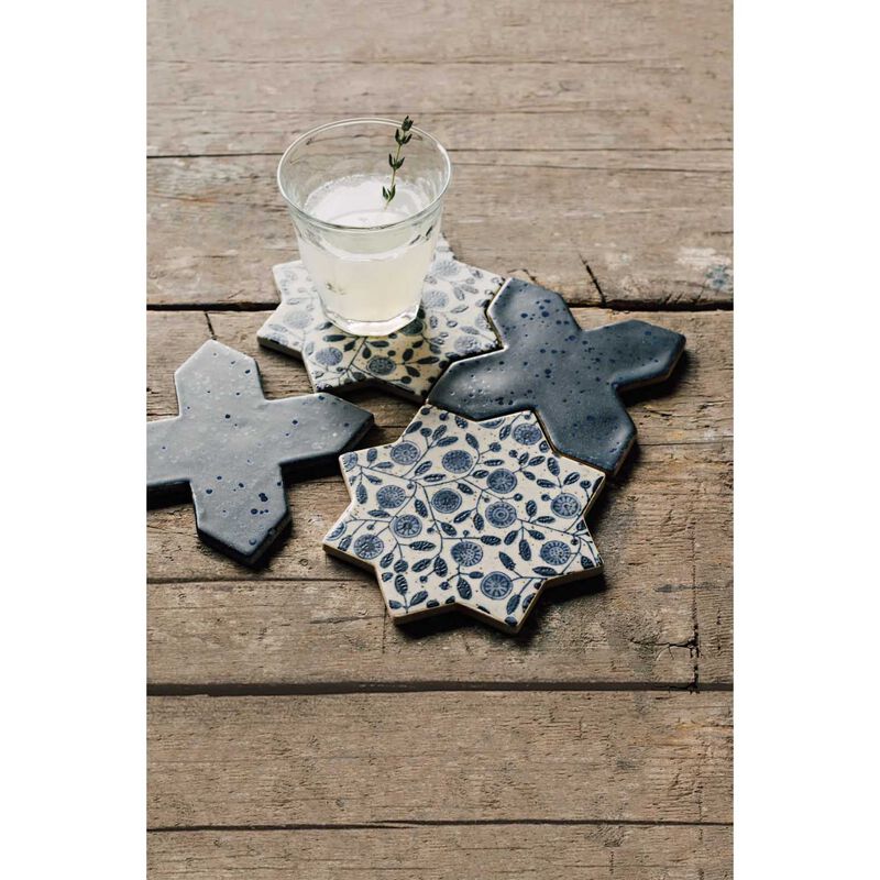Danica Calendula Set of 4 Element Coasters image number 1