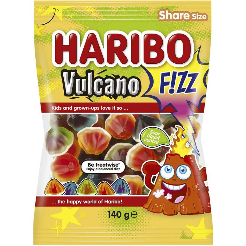 Haribo Vulcano - 140g image number 0