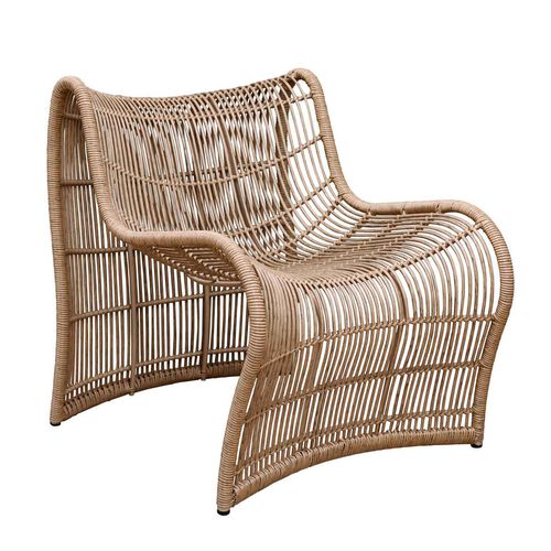 Wave Outdoor Weave Chair - Natural