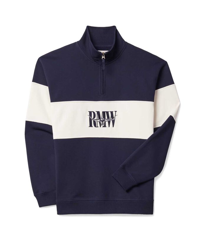R.M. Williams Heritage 1/4 Zip Sweatshirt image number 2