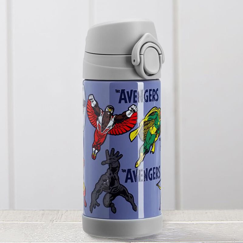 Pottery Barn Kids Mackenzie Regular Water Bottle Marvel Avengers image number 1