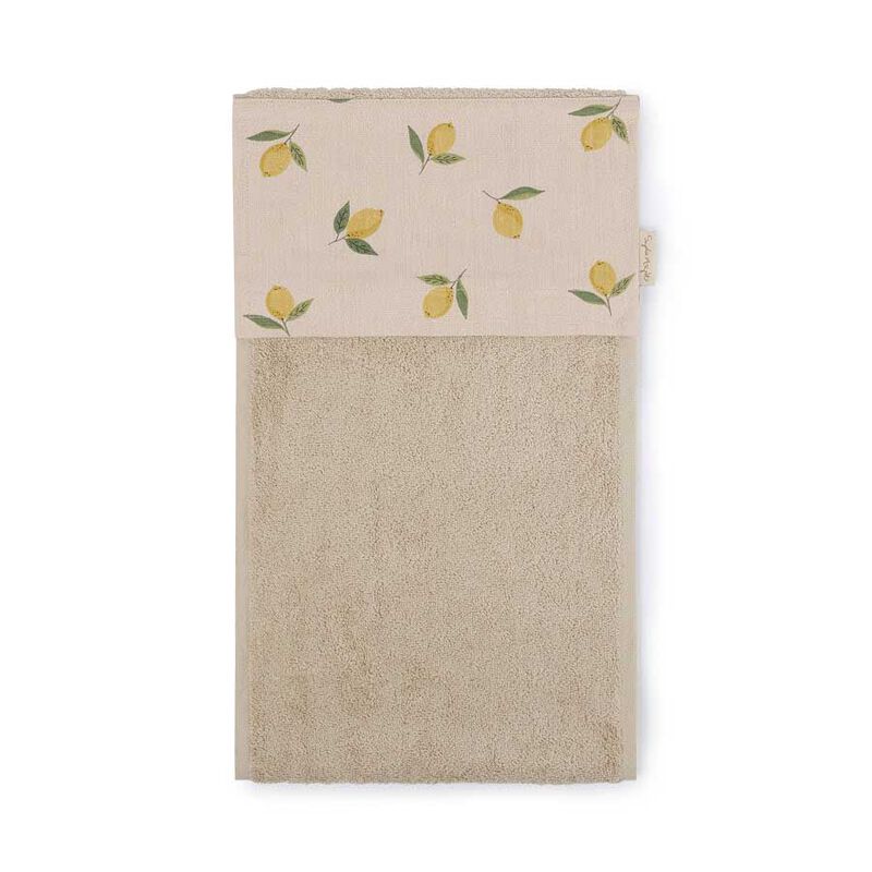 Sophie Allport Roller Hand Towel Linen Blend Lemons image number 0