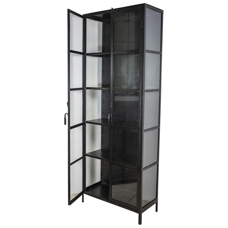 French Country Monroe Glass Display Cabinet image number 3